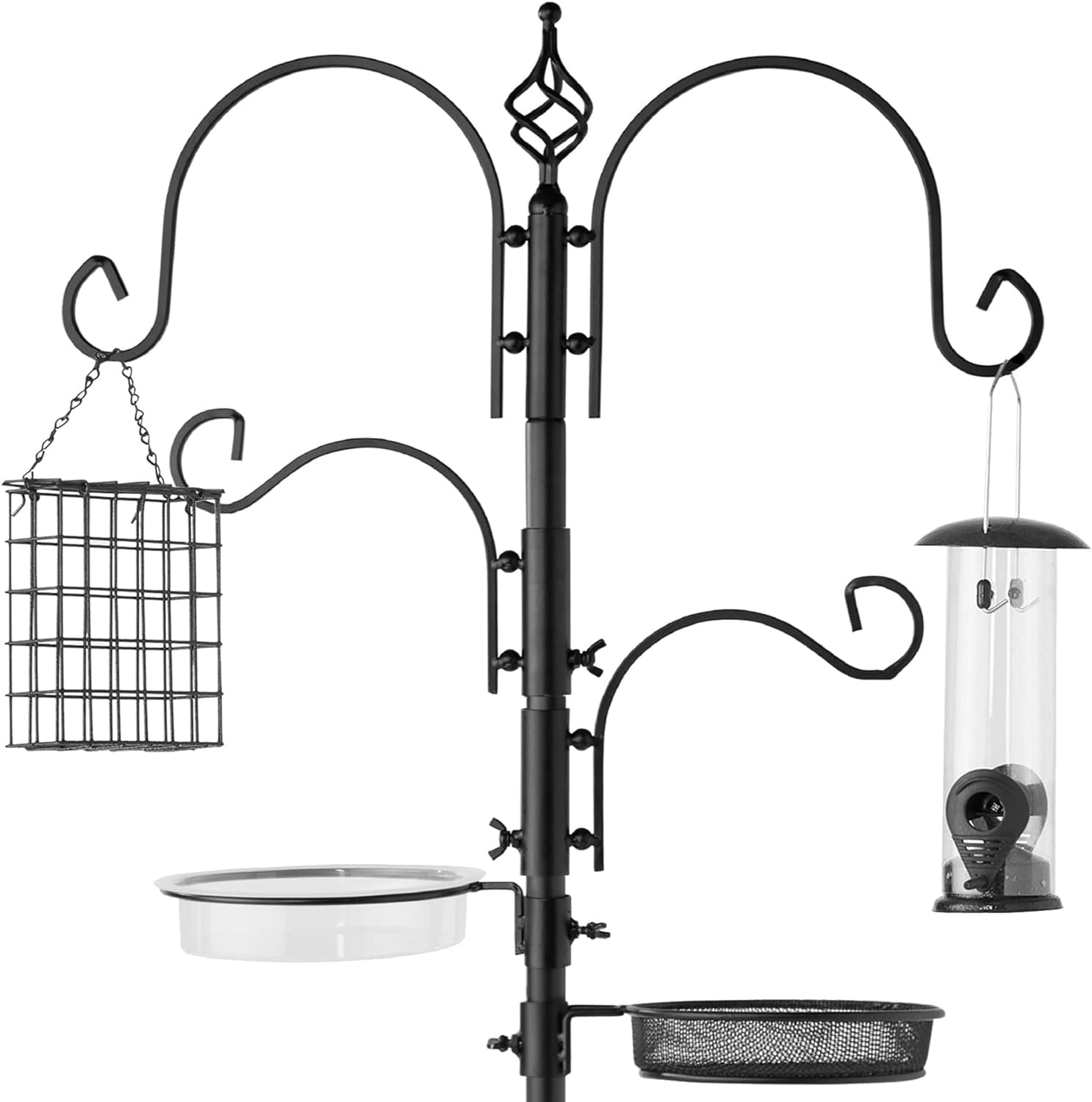 Best Choice 4-Hook Bird Feeding Station